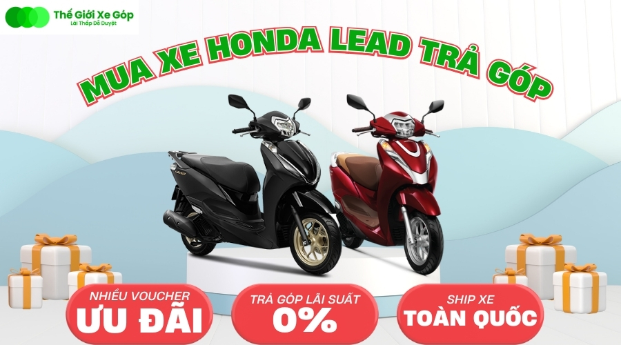 mua xe Honda Lead trả góp