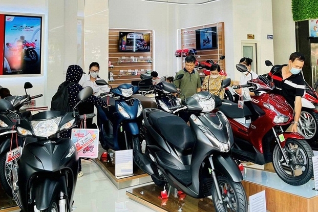 mua trả góp xe máy