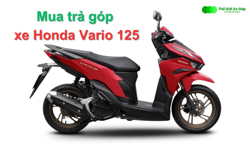 mua trả góp xe Honda Vario 125