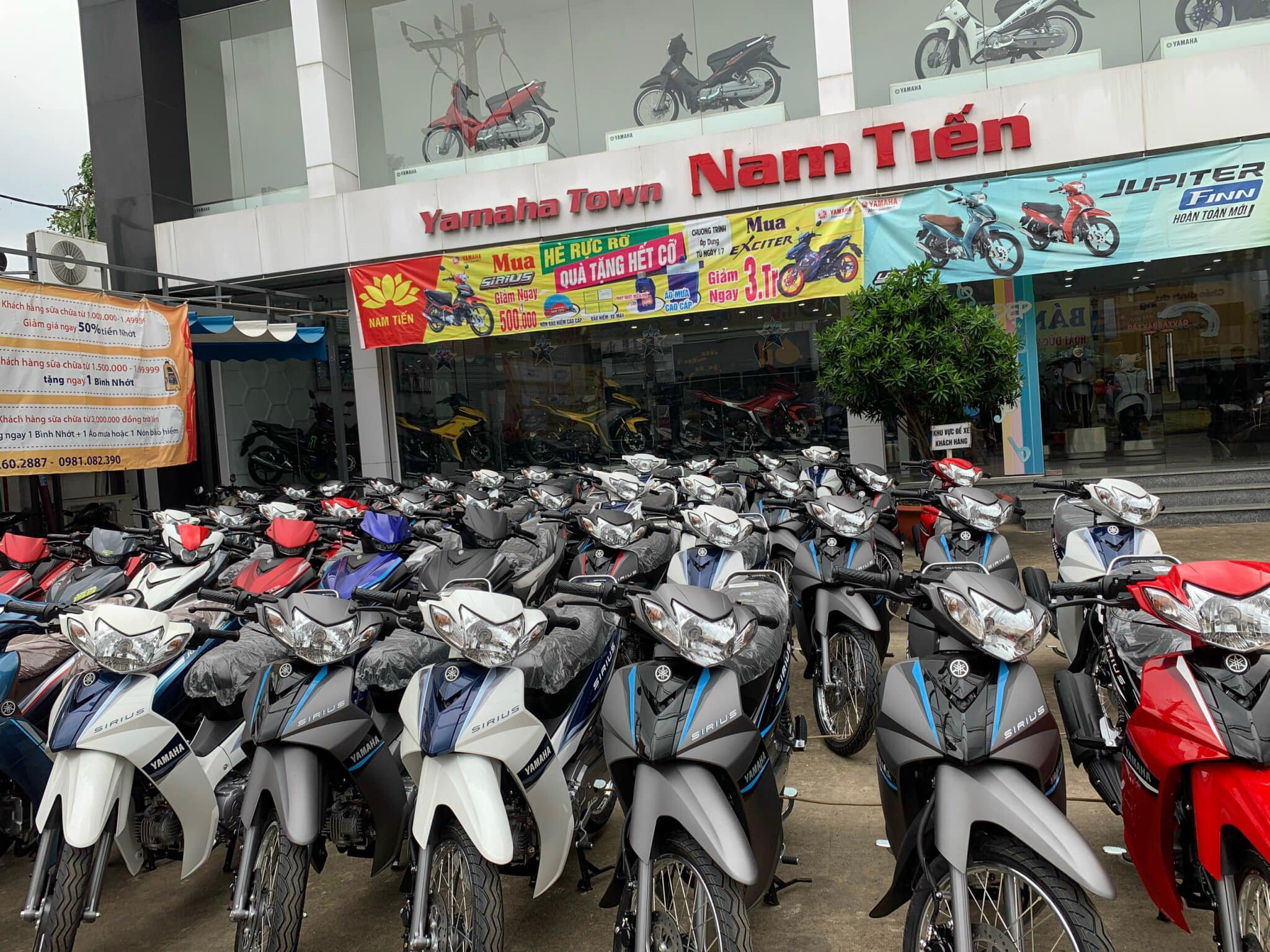 trả góp xe máy Yamaha
