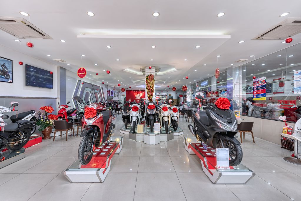 Bảng giá xe tại Cửa hàng xe máy Honda Bình Thạnh mới nhất