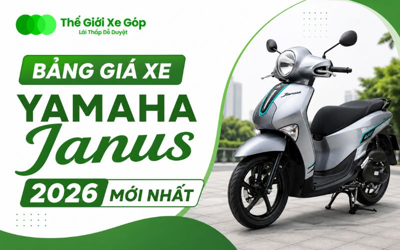 Bảng giá xe Yamaha Janus 2026 mới nhất