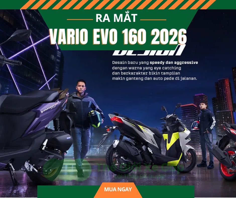 Honda Vario Evo 160 2026 ra mắt