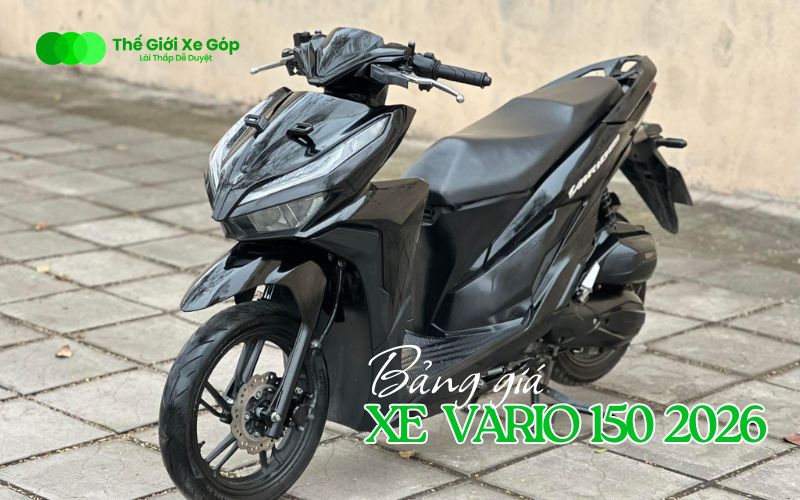 Bảng giá xe Vario 150 2026 mới cập nhật