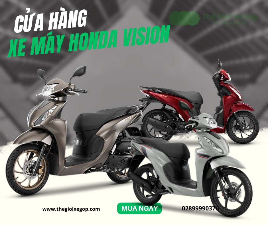 Cửa hàng xe máy Honda Vision nào giá tốt?