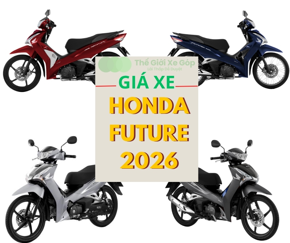 Bảng giá xe Honda Future 2026 mới nhất