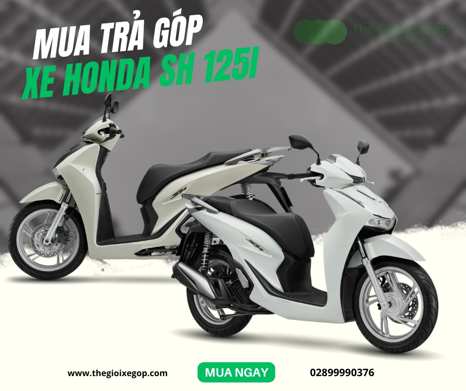 Trả góp xe Honda SH 125 lãi thấp