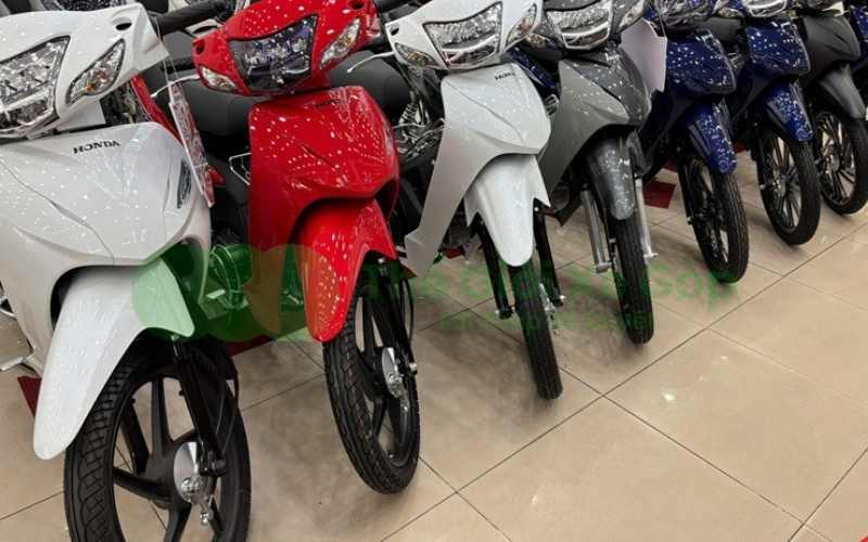 Mua xe máy trả góp 0 đồng trả trước bao nhiêu?