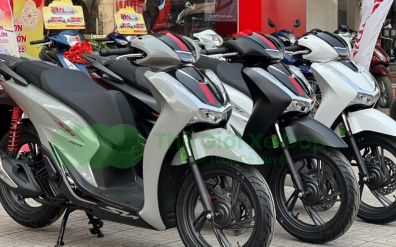 Thủ tục mua trả góp xe Honda SH 160