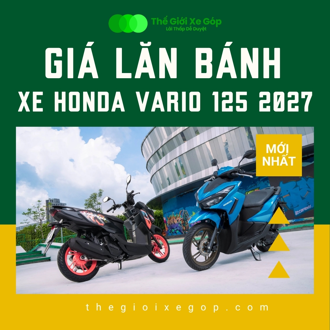 Giá Lăn bánh xe Honda Vario 125 2027 mới nhất