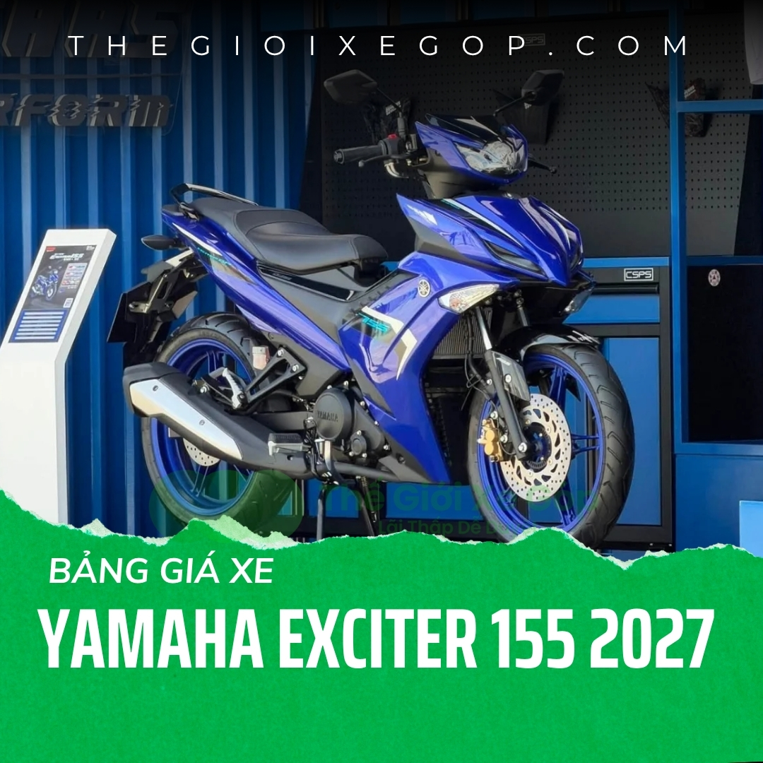 Giá xe Exciter 155 2027 mới nhất hôm nay
