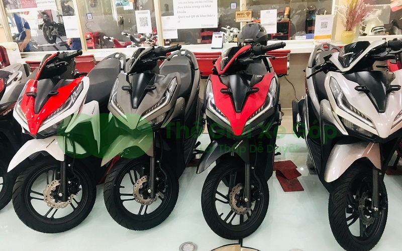 Thủ tục mua trả góp xe Vario 150 lãi thấp