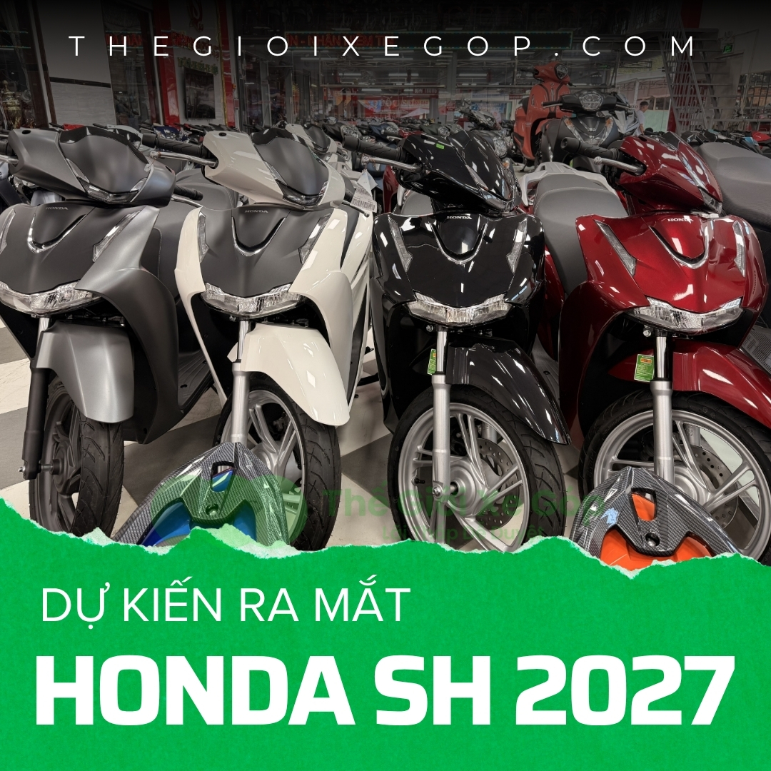 Dự kiến Honda SH 2027: SH 125i, SH 160i, SH 350i bao giờ ra mắt?