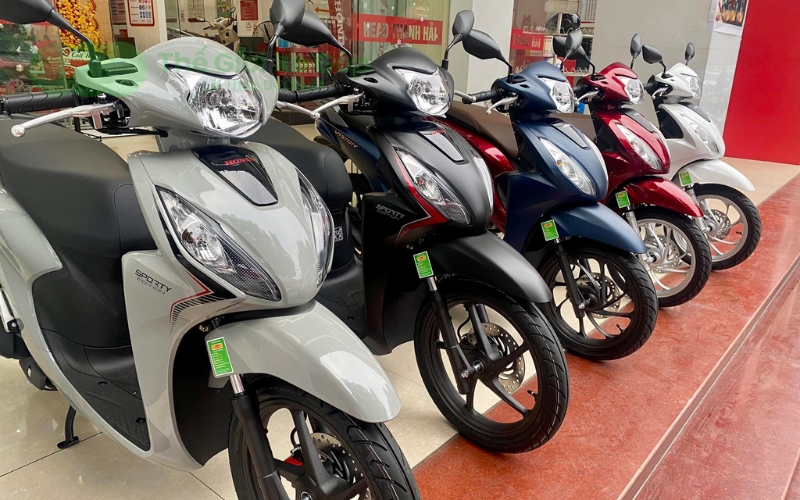 Giá xe Vision bản thể thao từ năm 2023 đến 2026
