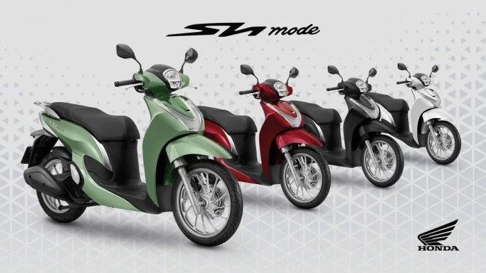 Honda SH Mode 2027 có mấy phiên bản?